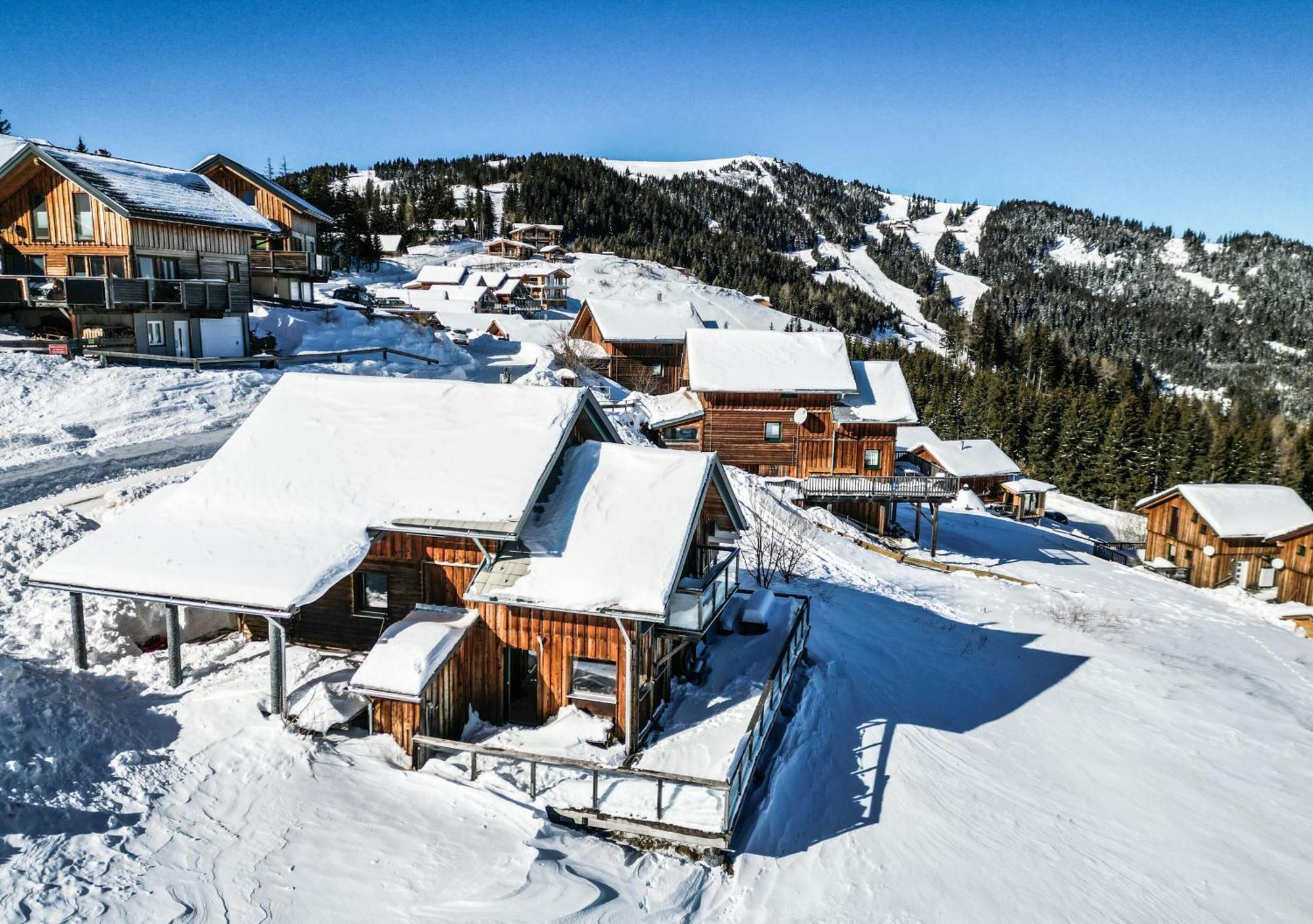 1A Chalet '4 Jahreszeiten' Ski Fahren Und Jacuzzi Mit Aussicht! Bad St. Leonhard im Lavanttal Exterior foto