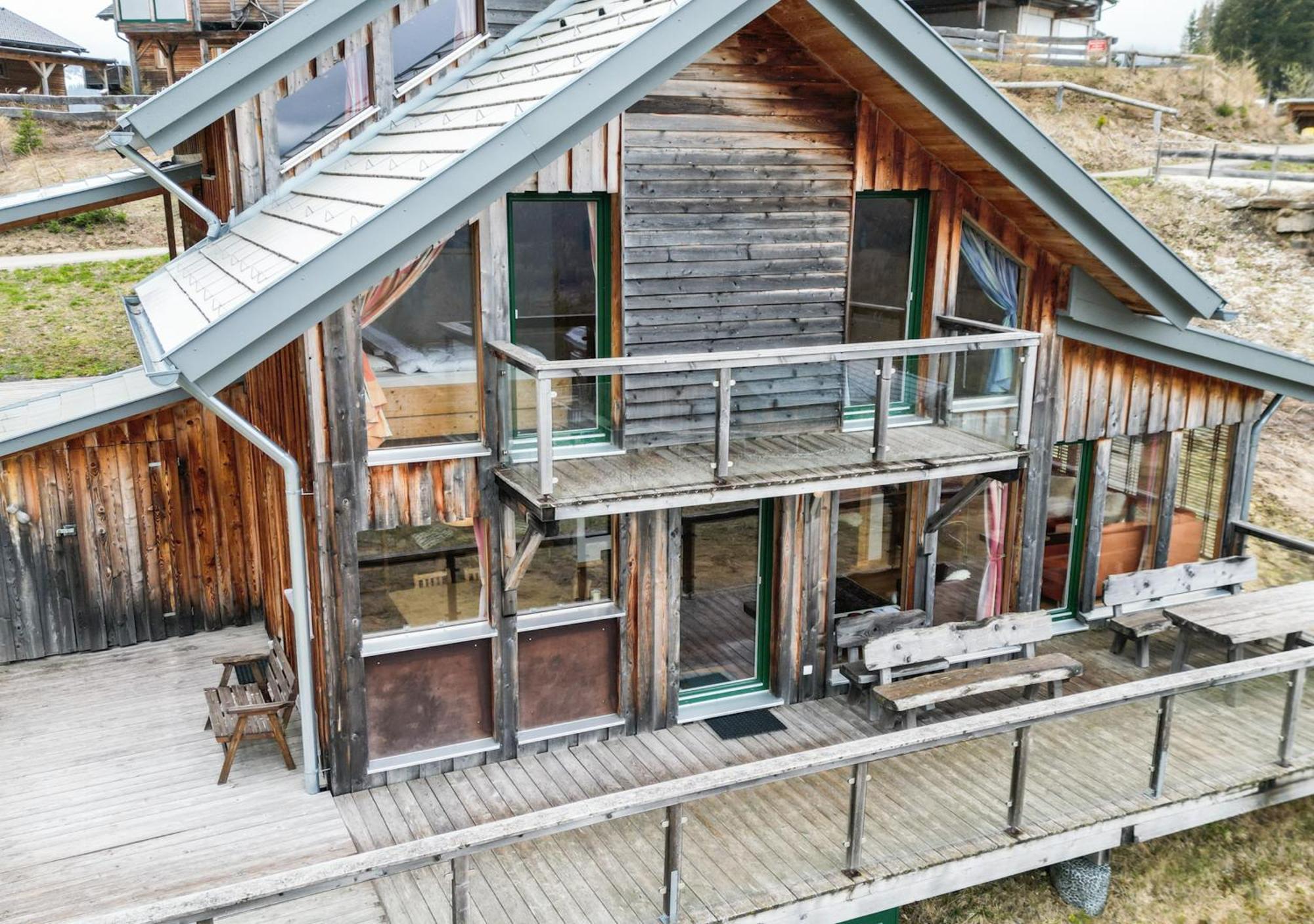 1A Chalet '4 Jahreszeiten' Ski Fahren Und Jacuzzi Mit Aussicht! Bad St. Leonhard im Lavanttal Exterior foto
