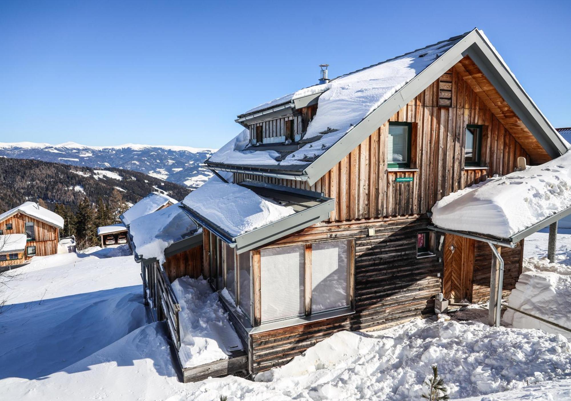 1A Chalet '4 Jahreszeiten' Ski Fahren Und Jacuzzi Mit Aussicht! Bad St. Leonhard im Lavanttal Exterior foto